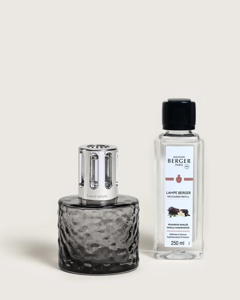 Lampe Berger - Cofanetto MIRAGE Noir + 250ml Splendeur Vanillée
