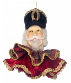 GOODWILL BELGIUM-TART.NUTCRACKER HEAD ORN