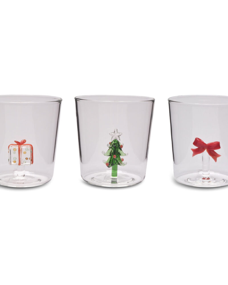 HENRIETTE-SET 6 BICCHIERI X’MAS